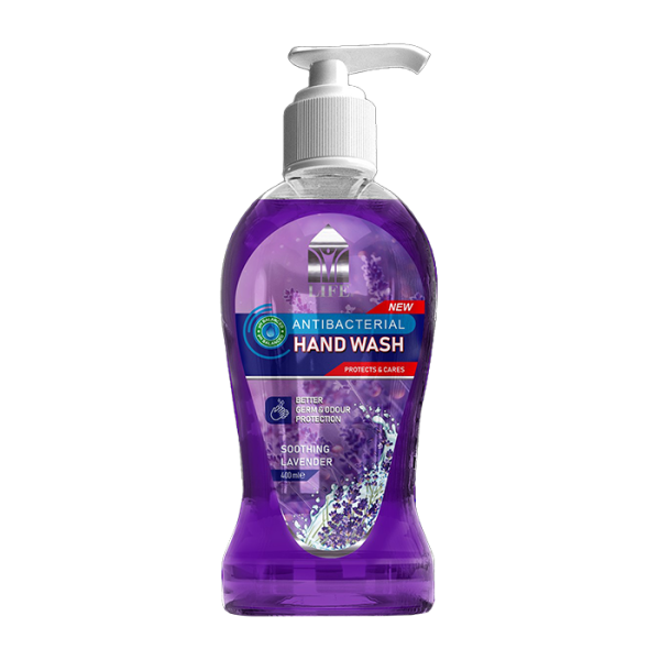 Life Antibacterial Hand Wash Soothing Lavender 400ml