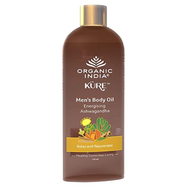 Organic India Kure  Men's Body Oil  120 ml