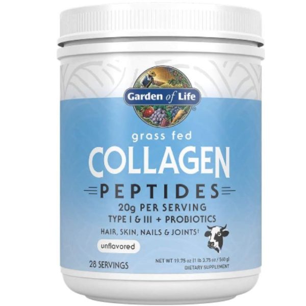 Garden of Life Grass Fed Collagen Peptides 560g Powdr :12459