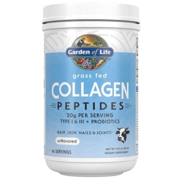 Garden of Life Grass Fed Collagen Peptides 280g Powdr:12457