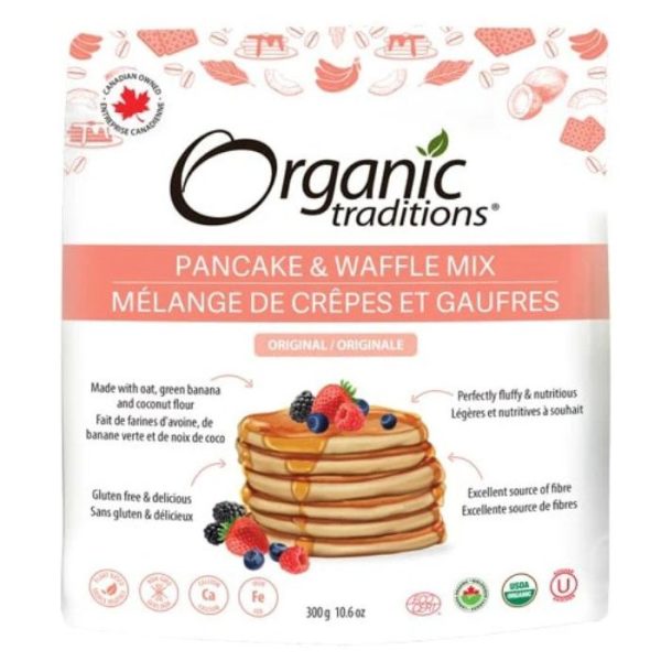 Organic Traditions Pancake & Waffle Mix  Original 300 g