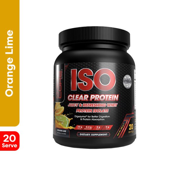 Muscle Core Iso Clear Protein Orange Lime 500 G