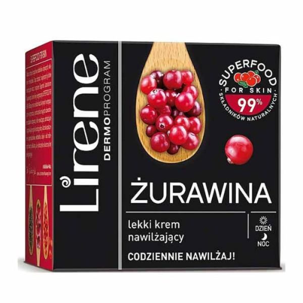 Lirene Cranberry Light Moisturizing Cream 50ml