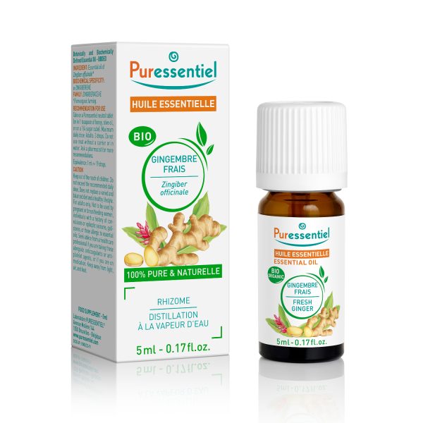 Puressentiel Organic Essential Oil Ginger 5ml