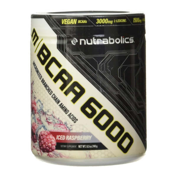Nutrabolics BCAA 6000 Iced Raspberry 240g