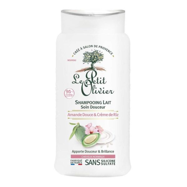 Le Petit Olivier Milk Shampoo Almond & Rice Cream 250ml