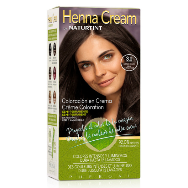 Naturtint Henna Cream 3.0 Dark Chestnut Brown