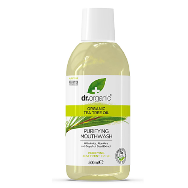 Dr.Organic Tea Tree Mouthwash 500ml