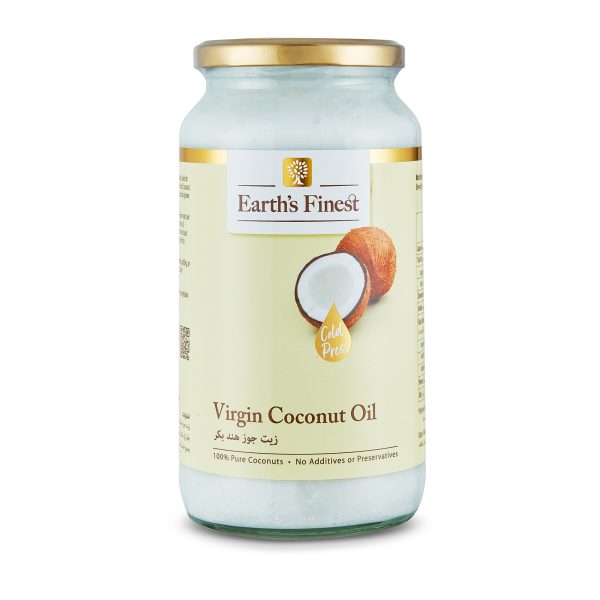 Earth’s Finest Virgin Coconut Oil, Cold-Pressed, Unrefined, Keto & Vegan Friendly – 950ml