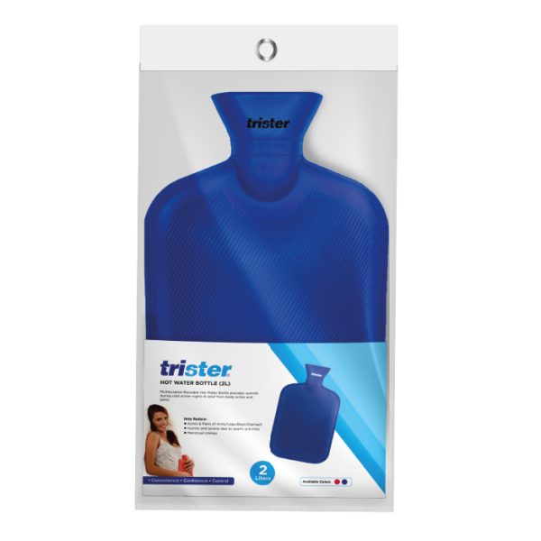 Trister Hot Water Bottle 2 Ltr :Blue-TS 511HWB
