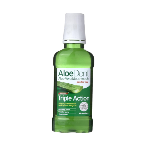 AloeDent Aloe Vera Mouthwash Plus Tea Tree 250ml