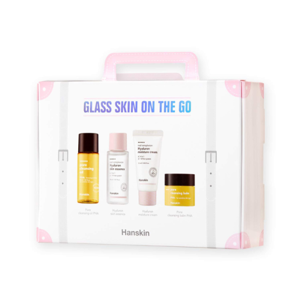 Hanskin Glass Skin On The Go Kit