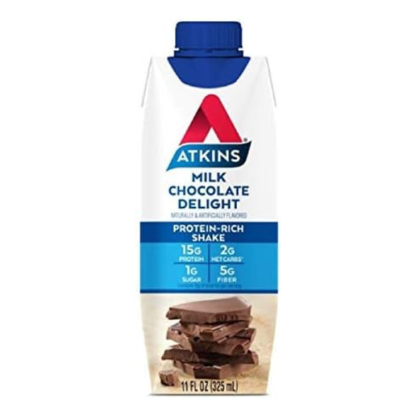 Atkins RTD Protein Shake Milk Chocolate Delight  325ml