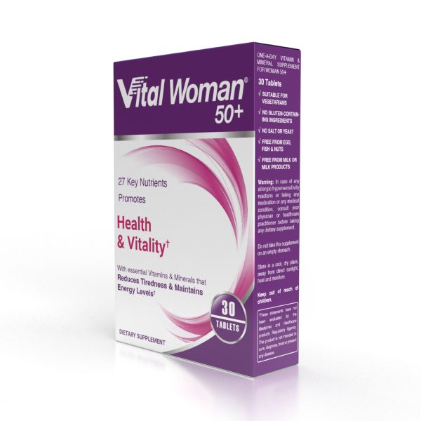 Vital Health Woman 50+ Multivitamin Tablets 30s