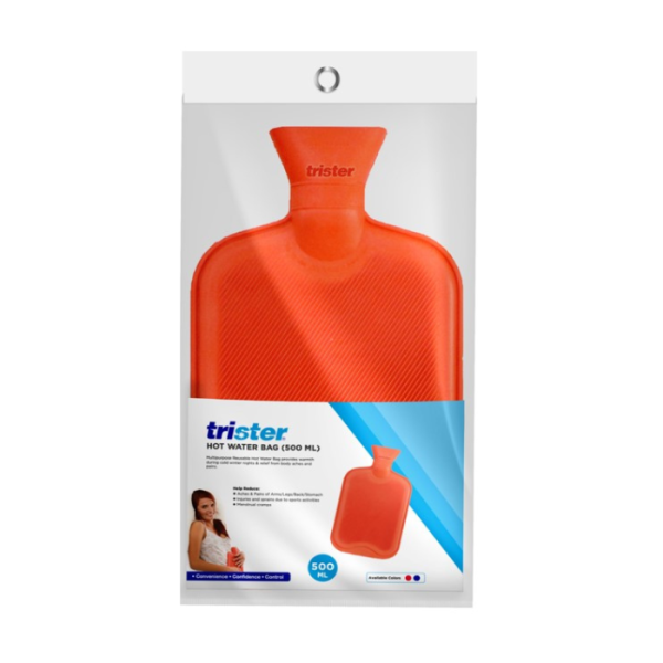 Trister Hot Water Bottle Red 500ML TS 516WB