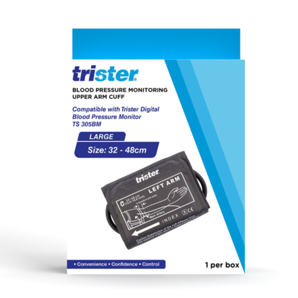 Trister Blood Pressure Monitoring Upper Arm Cuff TS 305BPUCL (32 – 48cm)