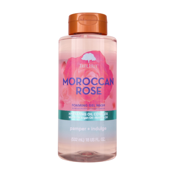 Tree Hut Moroccan Rose Foaming Gel Wash 532ml