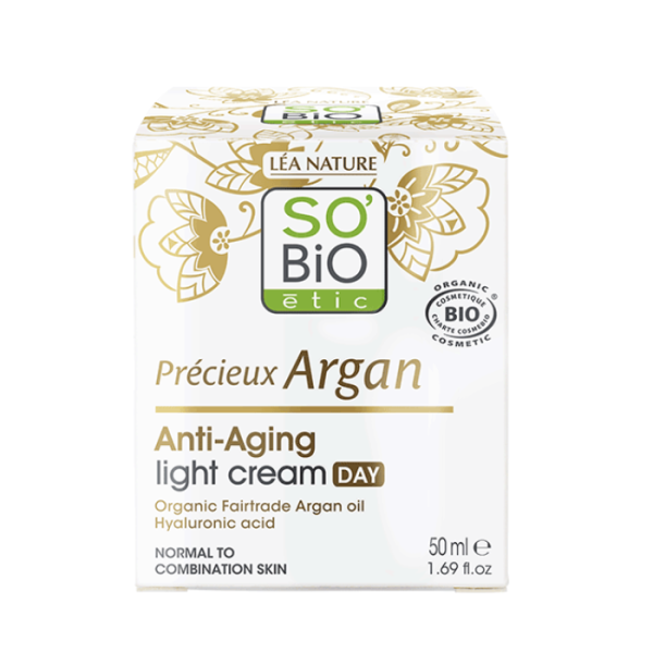 So Bio Etic Organic Argan Anti-Aging Light Cream 50ml