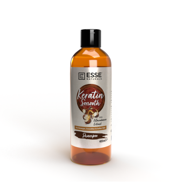 Esse Naturals Keratin Smooth with Macadamia Shampoo 400ml