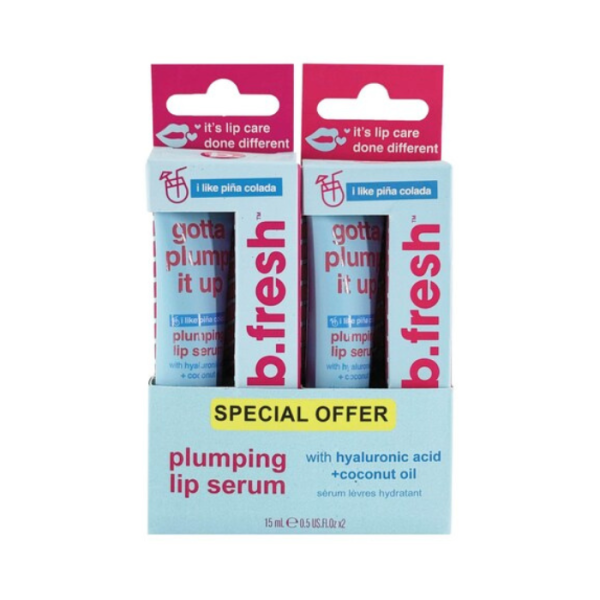 B.Fresh Plumping Lip Serum 15ml Pack Of 2