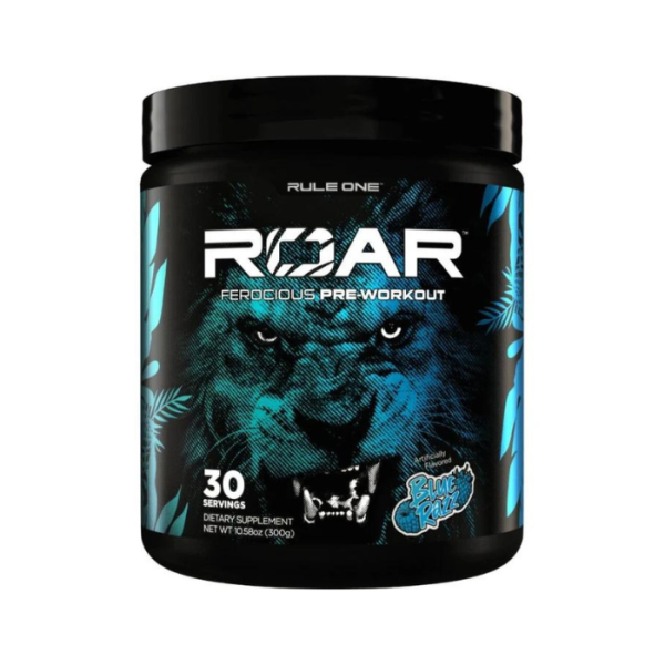 Rule 1 R1 Roar Pre-Workout Blue Razz 30 Serve