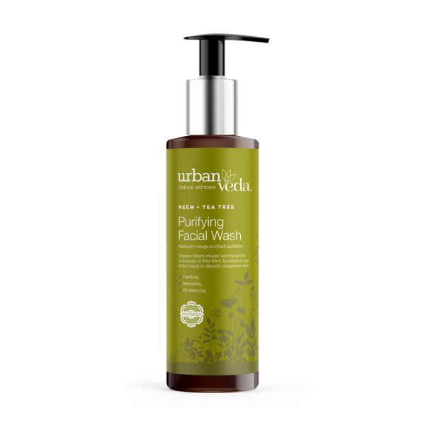 Urban Veda Purifying Neem Tea Tree & Salicylic Acid Facial Wash 150ml