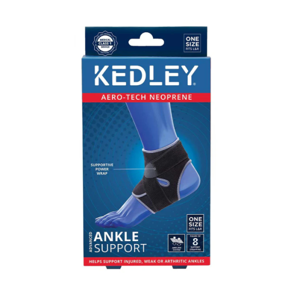 Kedley Aero-Tech Ankle Support W/ Power Wrap One Size
