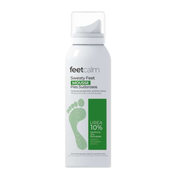 Feetcalm Sweaty Feet 10% Urea Mousse 125ml
