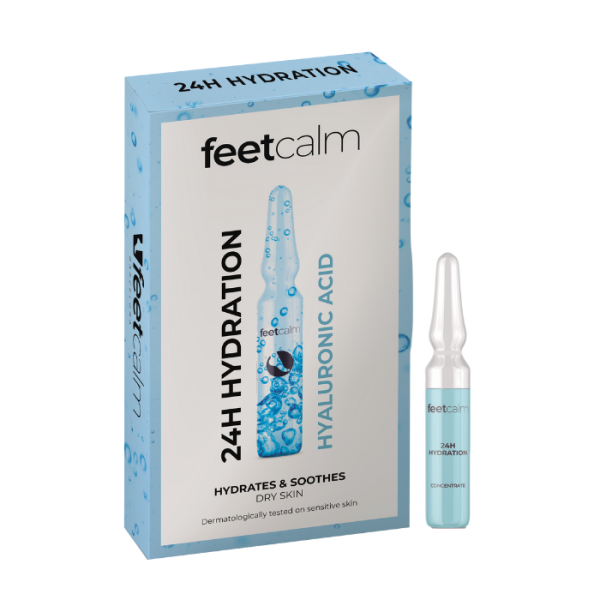 Feetcalm 24H Hydration Foot Concentrate Ampoule 2ml 7s