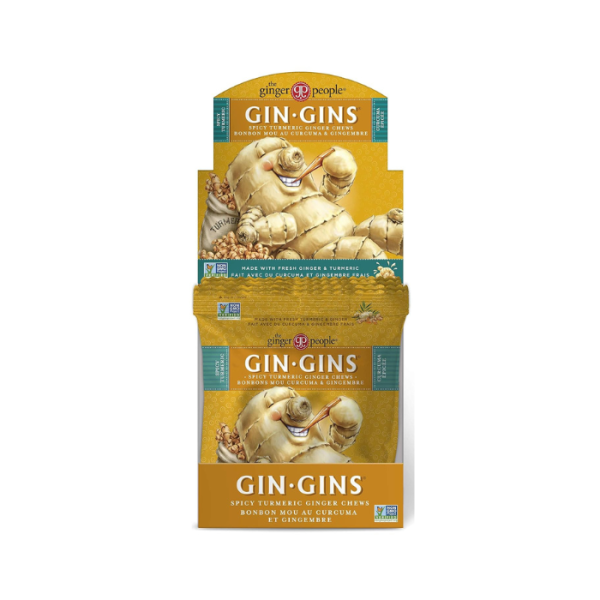 Gin Gins Spicy Turmeric Ginger Chews 2.1oz