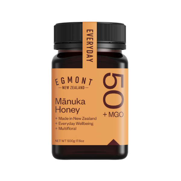 Egmont Honey Multifloral Manuka Honey MGO 50+ 500g