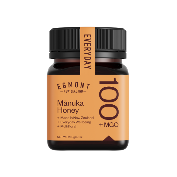 Egmont Honey Multifloral Manuka Honey MGO 100+ 250g
