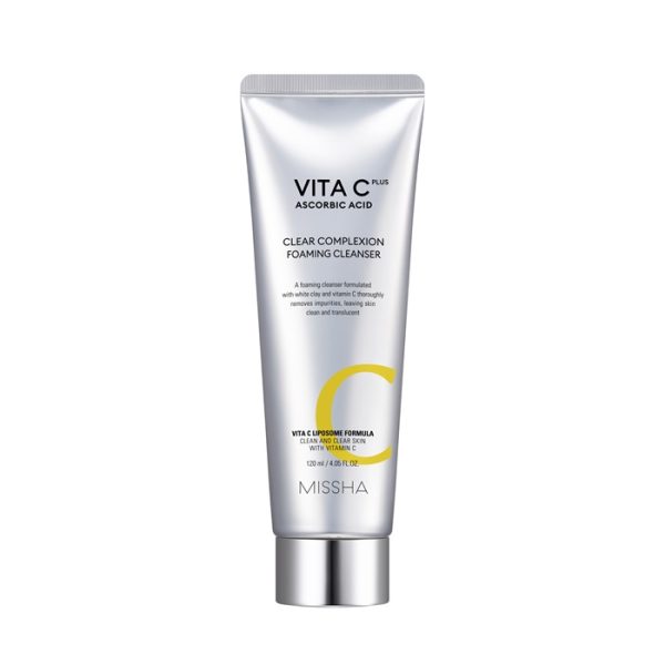 Missha Vita C Plus Clear Complexion Foam Cleanser 120ml
