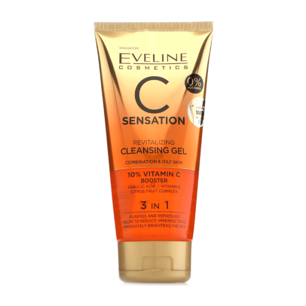 Eveline C Sensation Revitalizing Cleansing Gel 150ml