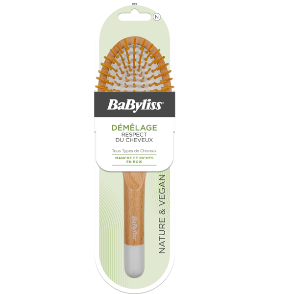 Babyliss Detangle Hair Brush Nature & Vegan