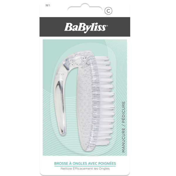 Babyliss Manicure Pedicure with Handle Nail Brush