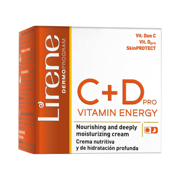 Lirene Vitamin Energy C+D Nourishing Cream 50ml