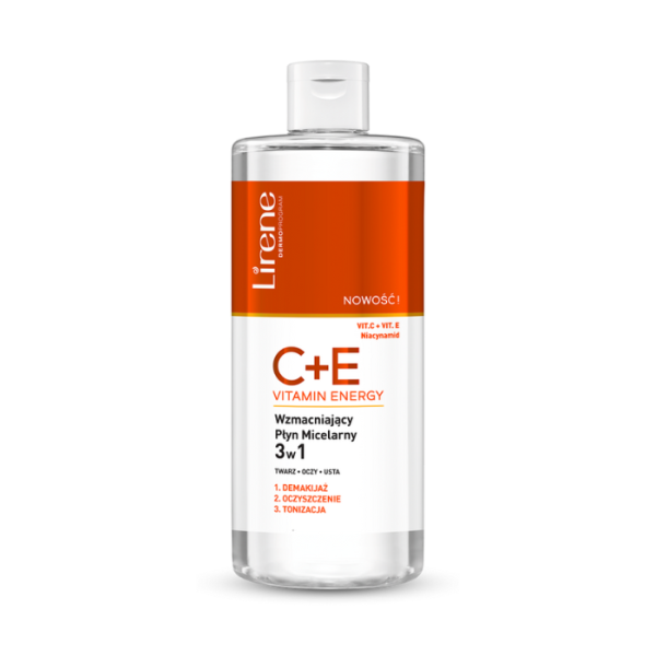 Lirene Vitamin Energy C+E 3-In-1 Micellar Water 400ml
