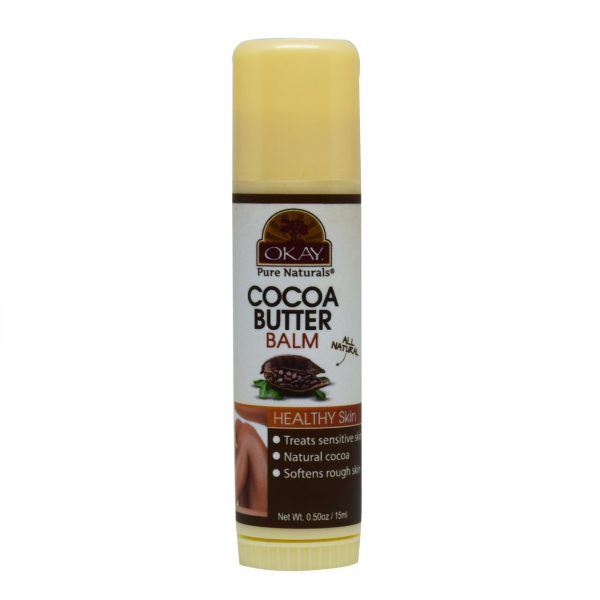 Okay Pure Cocoa Butter Balm Tube Stick 15ml