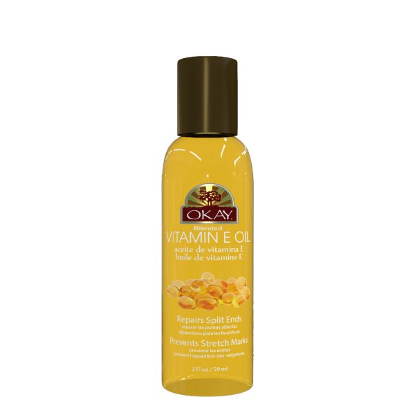 Okay Pure Vitamin E Oil For Hair & Skin 59ml