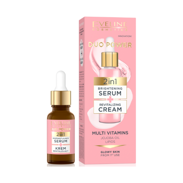Eveline Duo Power 2 In 1 Brightening Serum 18ml