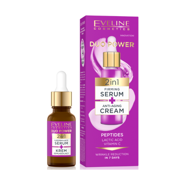 Eveline Duo Power 2 In 1 Firming Serum 18ml