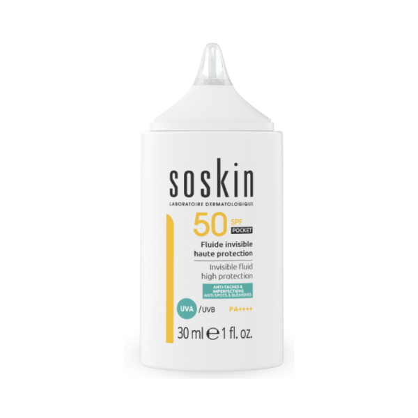 Soskin High Protection (SPF50) Invisible Fluid 30ml